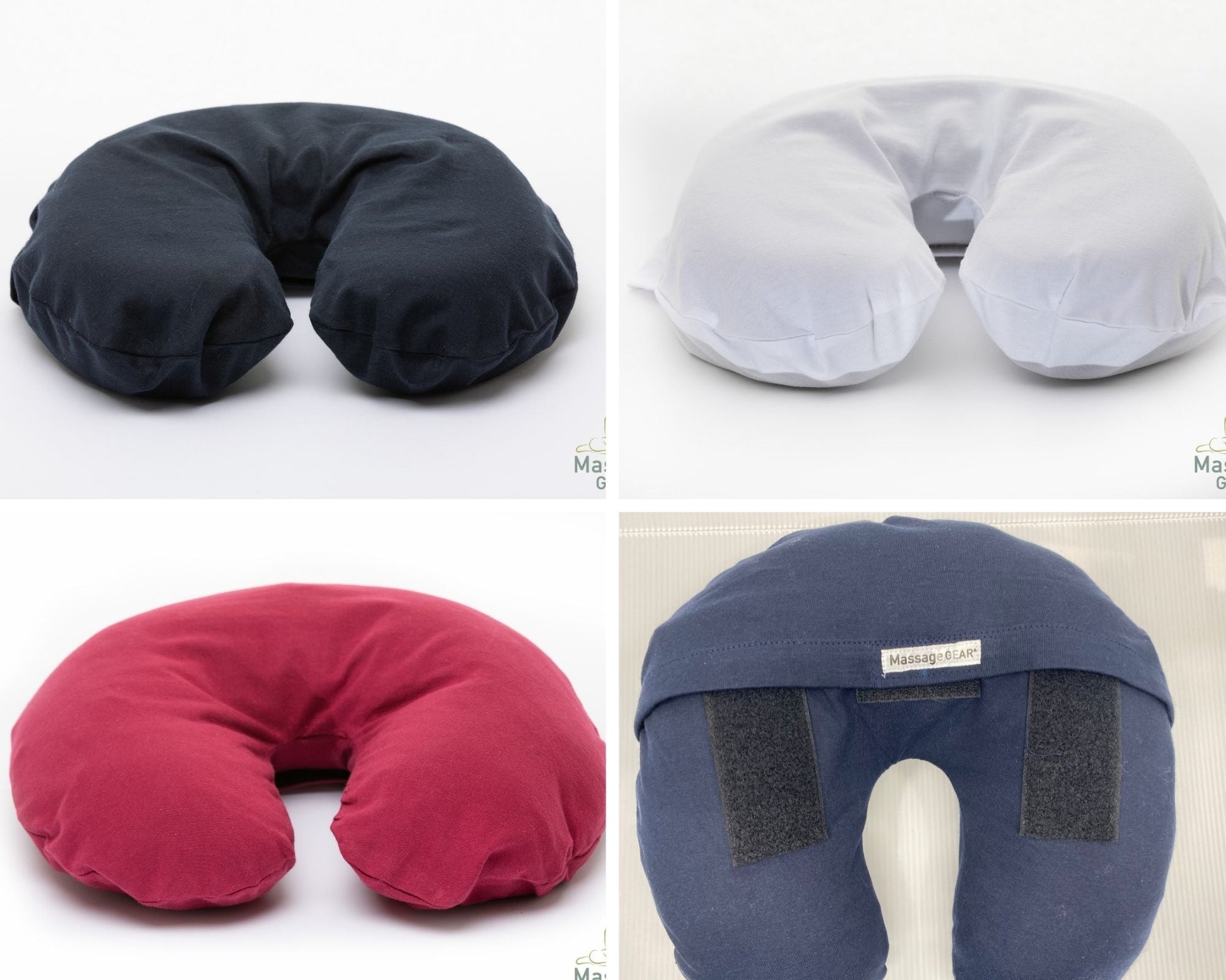 Massage Face Cradle Cushion Covers (with velcro) - MassageGear