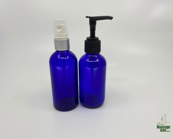 Massage Lotion Glass Pump Bottle - MassageGear