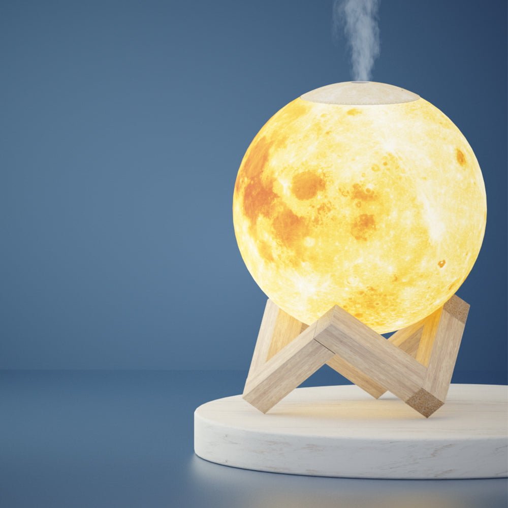 MG Aroma Diffuser Aromatherapy Moon Lamp 880ml - MassageGear