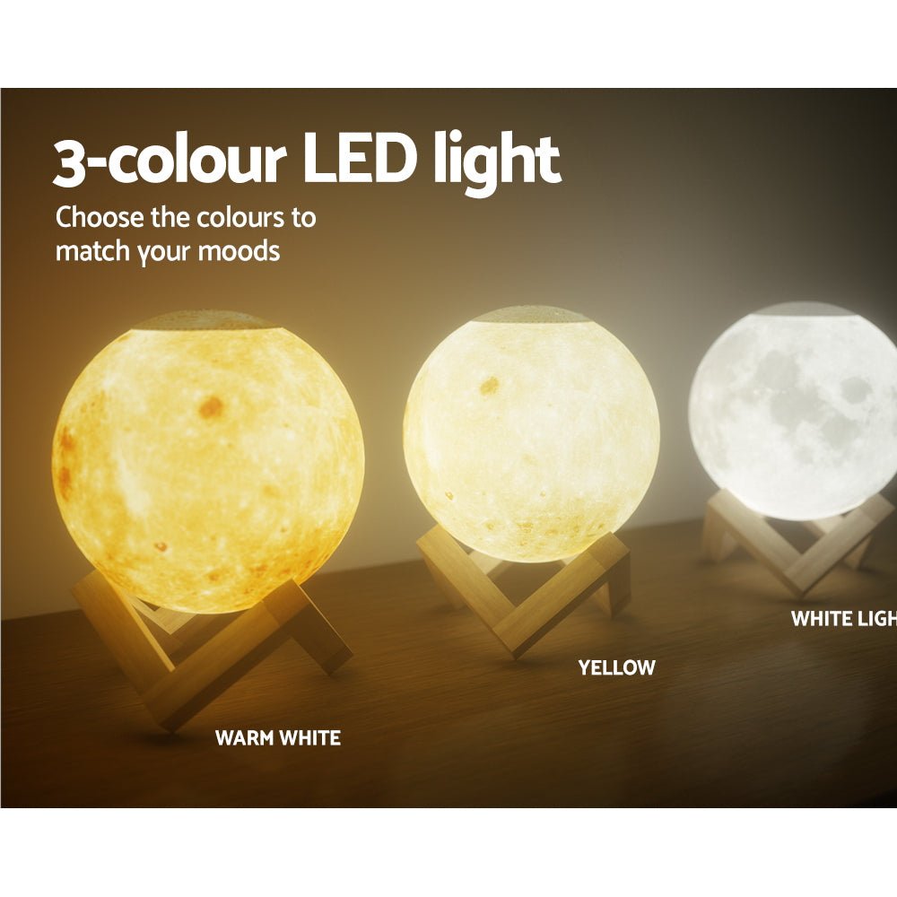MG Aroma Diffuser Aromatherapy Moon Lamp 880ml - MassageGear