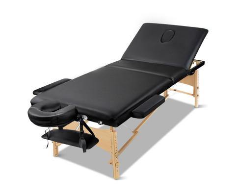MG Masseur Student Wooden 3 fold Massage Tables - MassageGear
