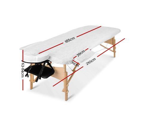 MG Masseur Student Wooden 3 fold Massage Tables - MassageGear