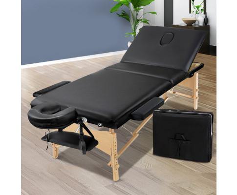 MG Masseur Student Wooden 3 fold Massage Tables - MassageGear