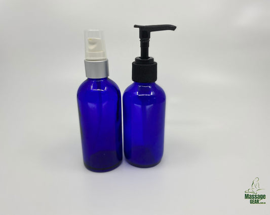 Massage Oil Glass Pump Bottle | Elegant & Convenient