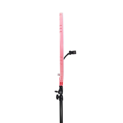 MG Ring Light 19" Tripod Stand Pink - MassageGear