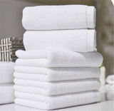 Pure Combed Cotton White Towels - MassageGear