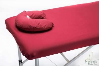 Specials: Burgundy 4 pack Massage Table Fitted Cotton Stretch Sheet - MassageGear